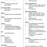 HTC Sensation specifications
