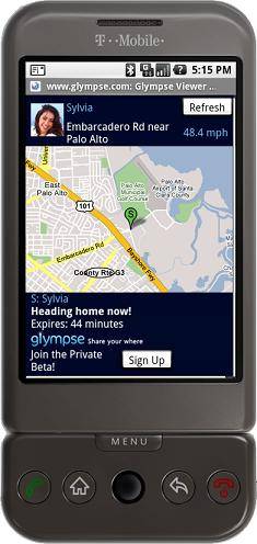 download glympse gps