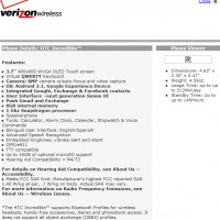Droid Incredible Specifications