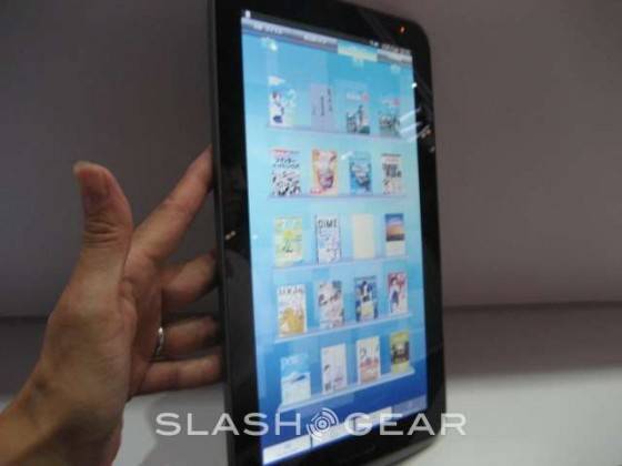 Sharp Galapagos ereader tablets video demos - Android Community