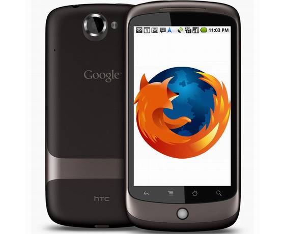 firefox for android is using google