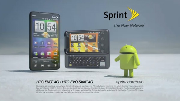 Htc Evo 4g Video Ad Modified To Add Shift Android Community