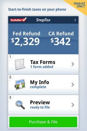 turbotax app that tracks refunds