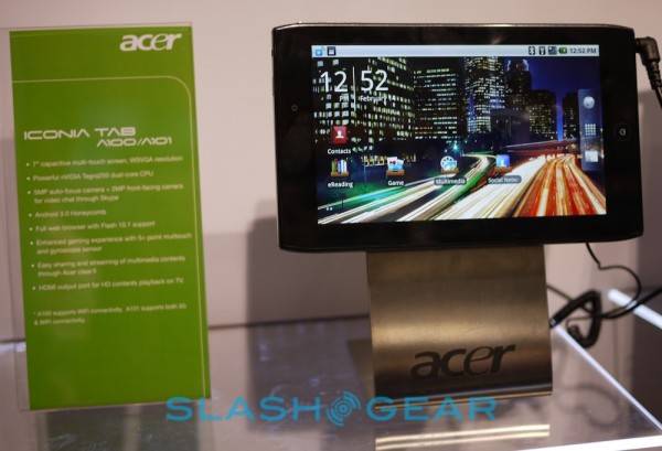 Acer Iconia Tab A100 Announced Android Community