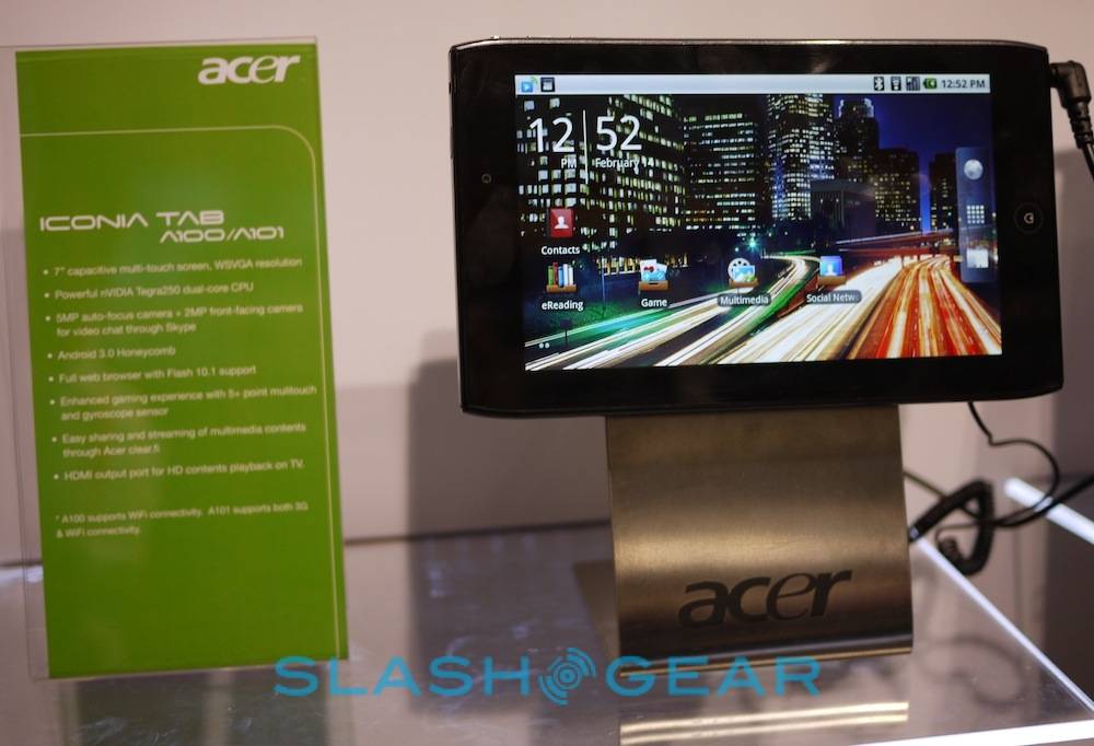 Acer iconia tab a100 подключение к компьютеру