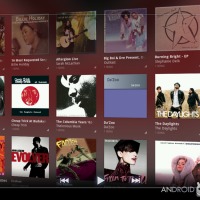 honeycomb music player albums