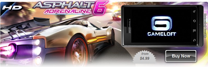 Gameloft Releases Asphalt 6 For Android - Android Community