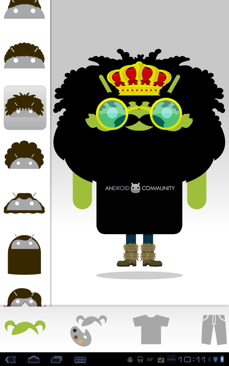 Androidify Demo March 11 Female Hair Update Android Community