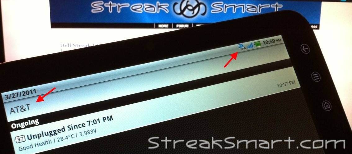 Планшет dell streak 7 как обновить