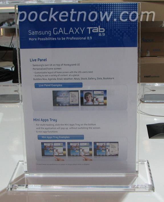 samsung galaxy tab 8.9 specs