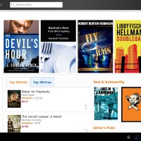 Kindle for Android – Honeycomb, Kindle Storefront
