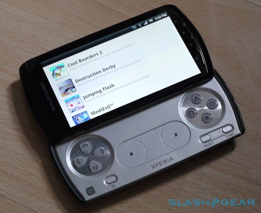 xperia play ps1 games