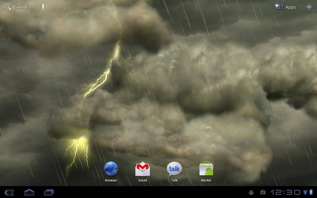 Thunderstorm Live Wallpaper, Watch for Rain - Android Community