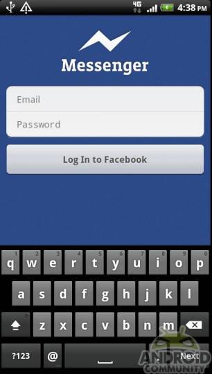 messenger login without app online