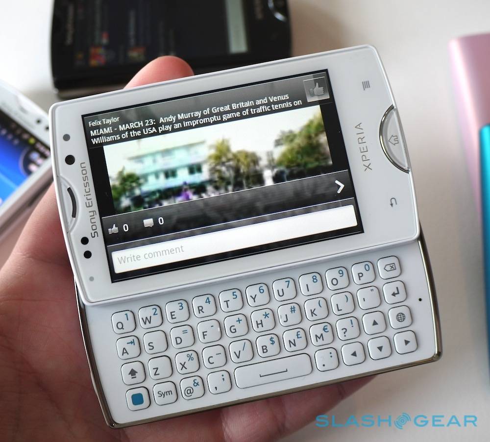 Sony Ericsson XPERIA mini pro on sale now | Android Community