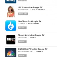 Google TV apps