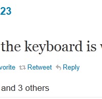 Nexus keyboard tweet