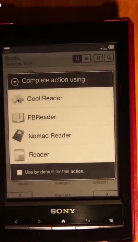 Как прошить sony reader prs t1