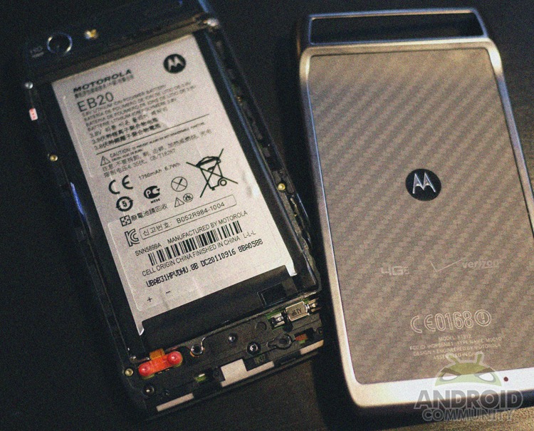 droid razr battery