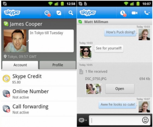 direct download skype for android