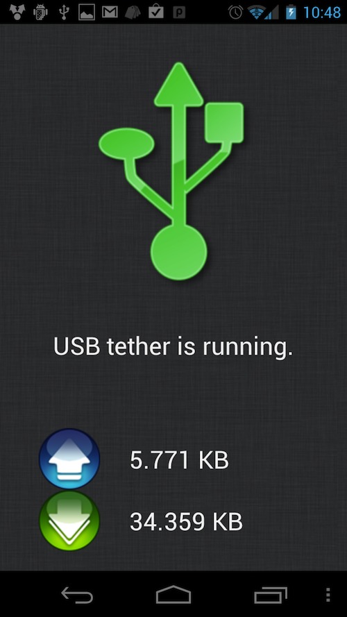 Tethering что это за программа на андроид