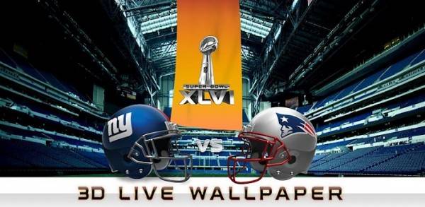 NFL Super Bowl 3D Live Wallpaper — Get it before the big game