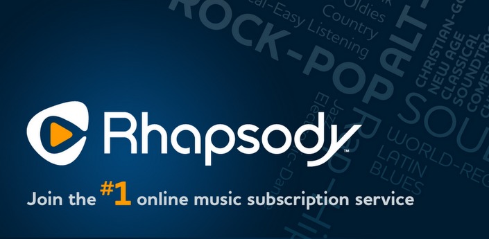 Rhapsody stream sale