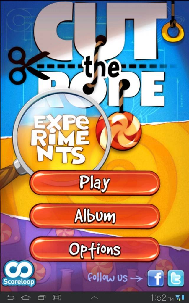 Cut the Rope: Experiments – Apps no Google Play