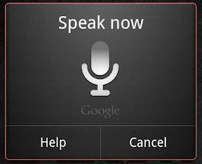 voice actions android 4.0