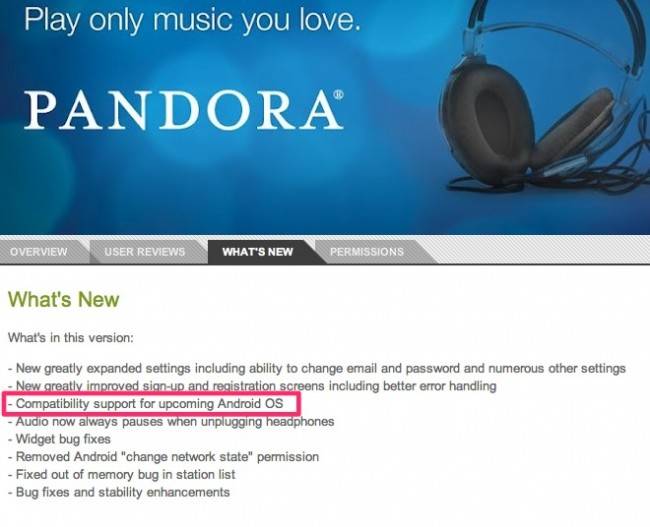 pandora radio customer service number usa