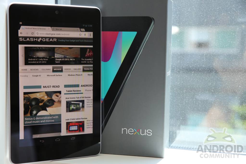 google nexus 7 latest android version