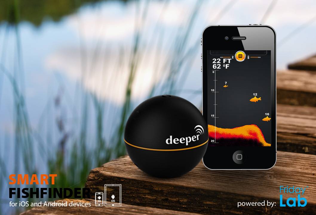 Deeper sonar ball- A smart fish finder for Android and iOS devices