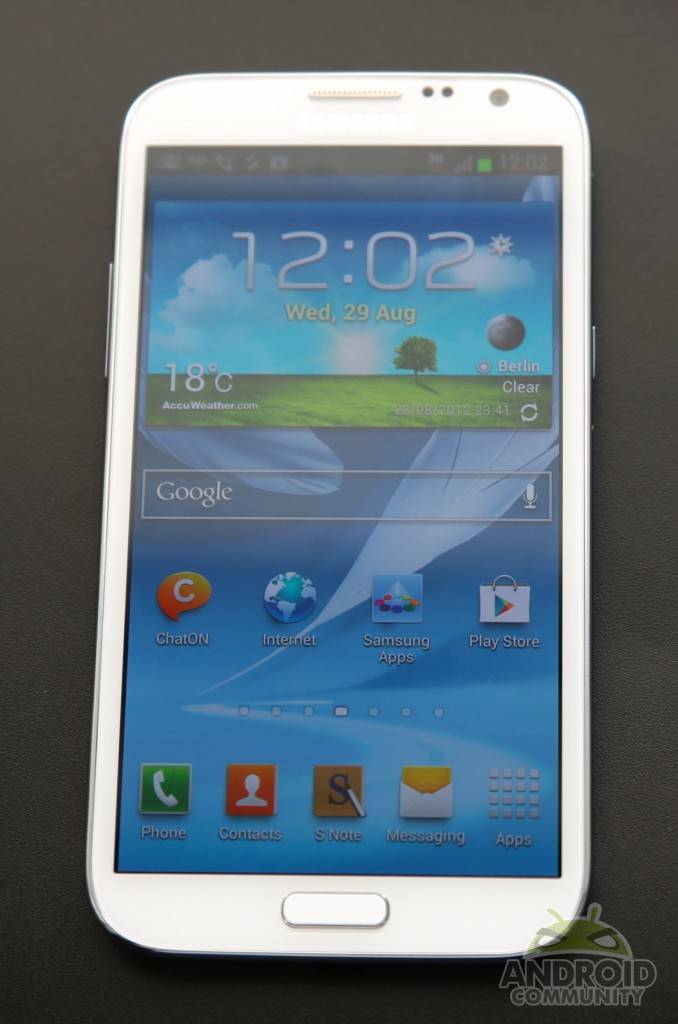 Samsung Galaxy Note II revealed: We go hands-on! - Android Community