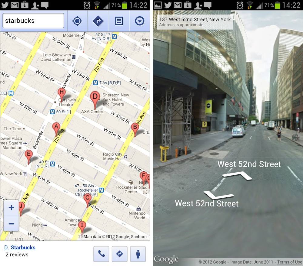 google maps street view 3d