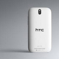 HTC One SV Back Glacier white 4G