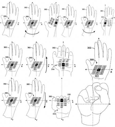 Google-Project-Glass-laser-projected-keypad