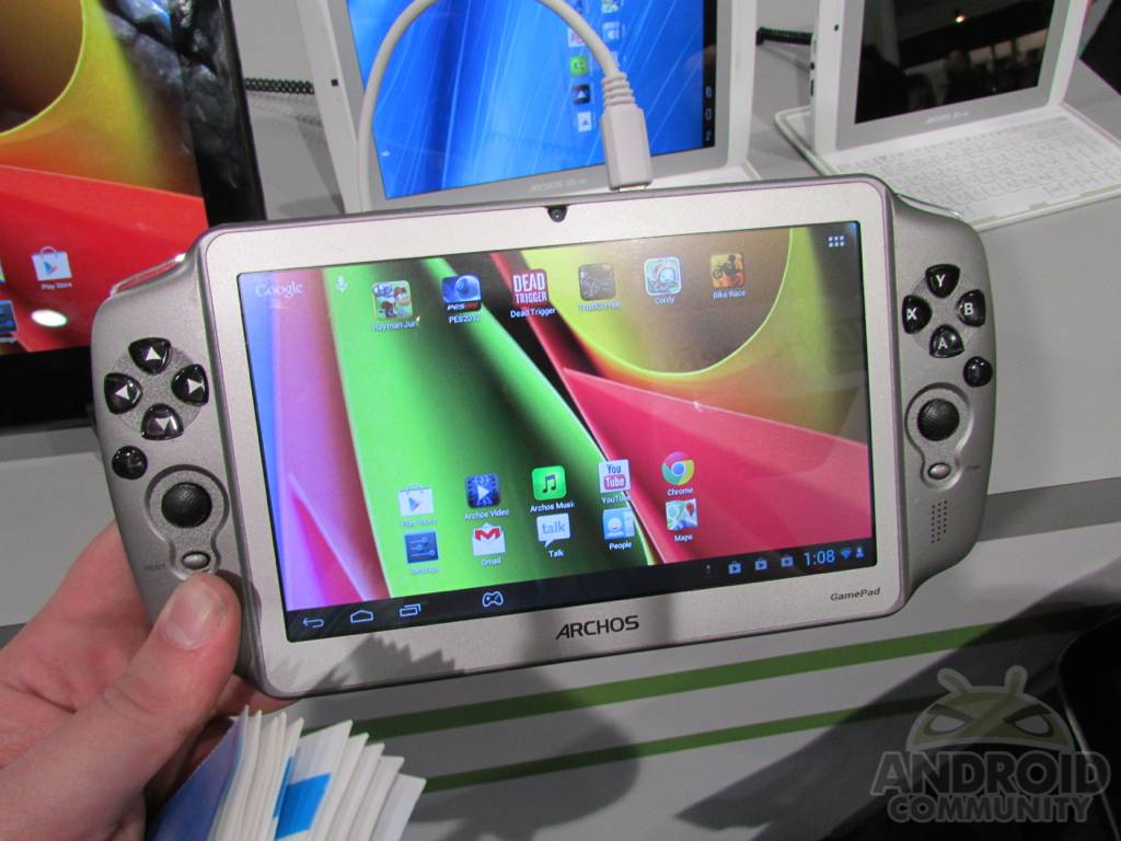 ARCHOS Android GamePad handheld console released