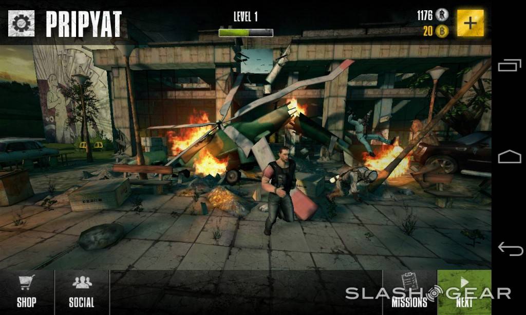 DIE HARD for Android arrives as an endless runner style game