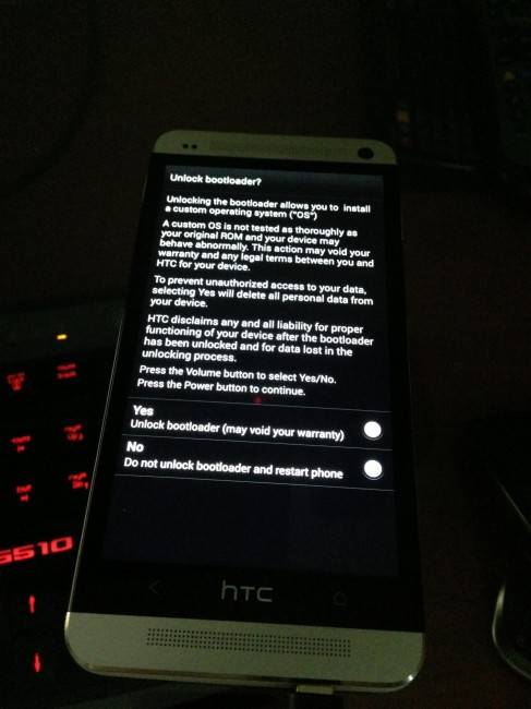 At T Htc One Bootloader Unlocked By Htcdev Site Android Community