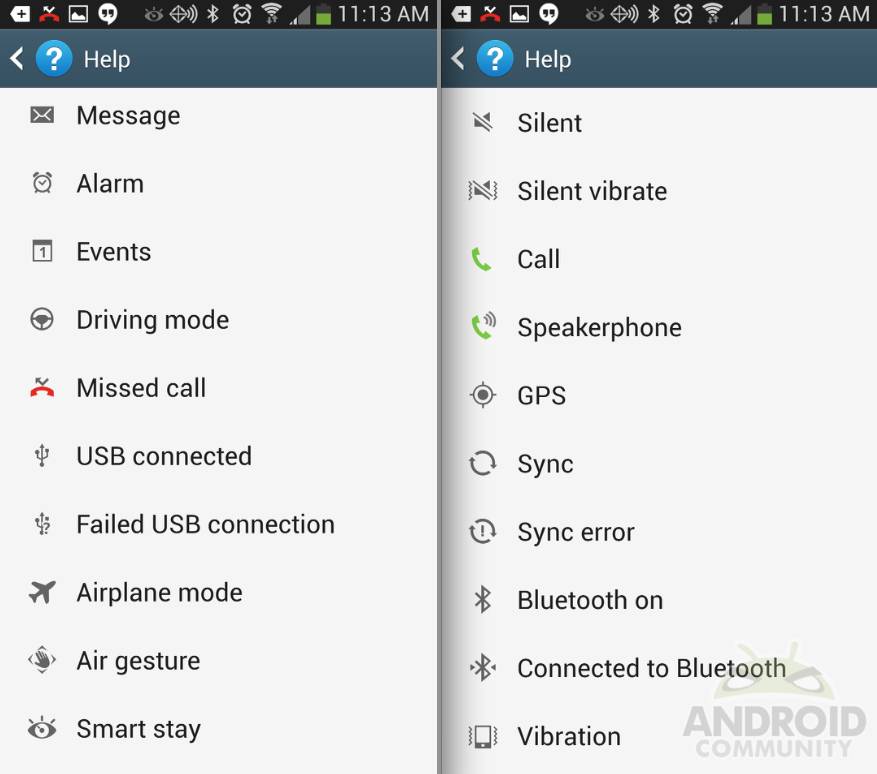 What’s this icon? Galaxy S4 notification bar icons explained - Android