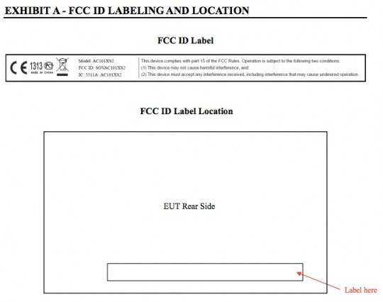 fcc-archos-101-xs