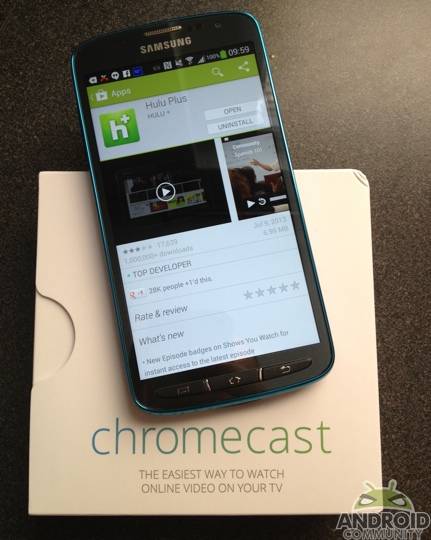 does hulu cast to chromecast