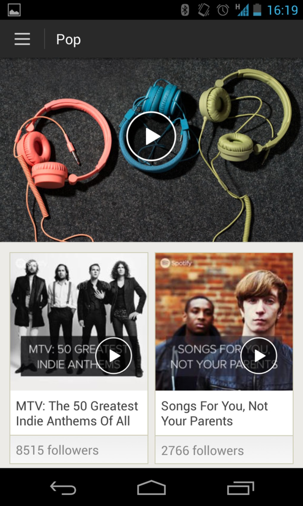 Spotify Browse playlist feature coming to Android - Android Community