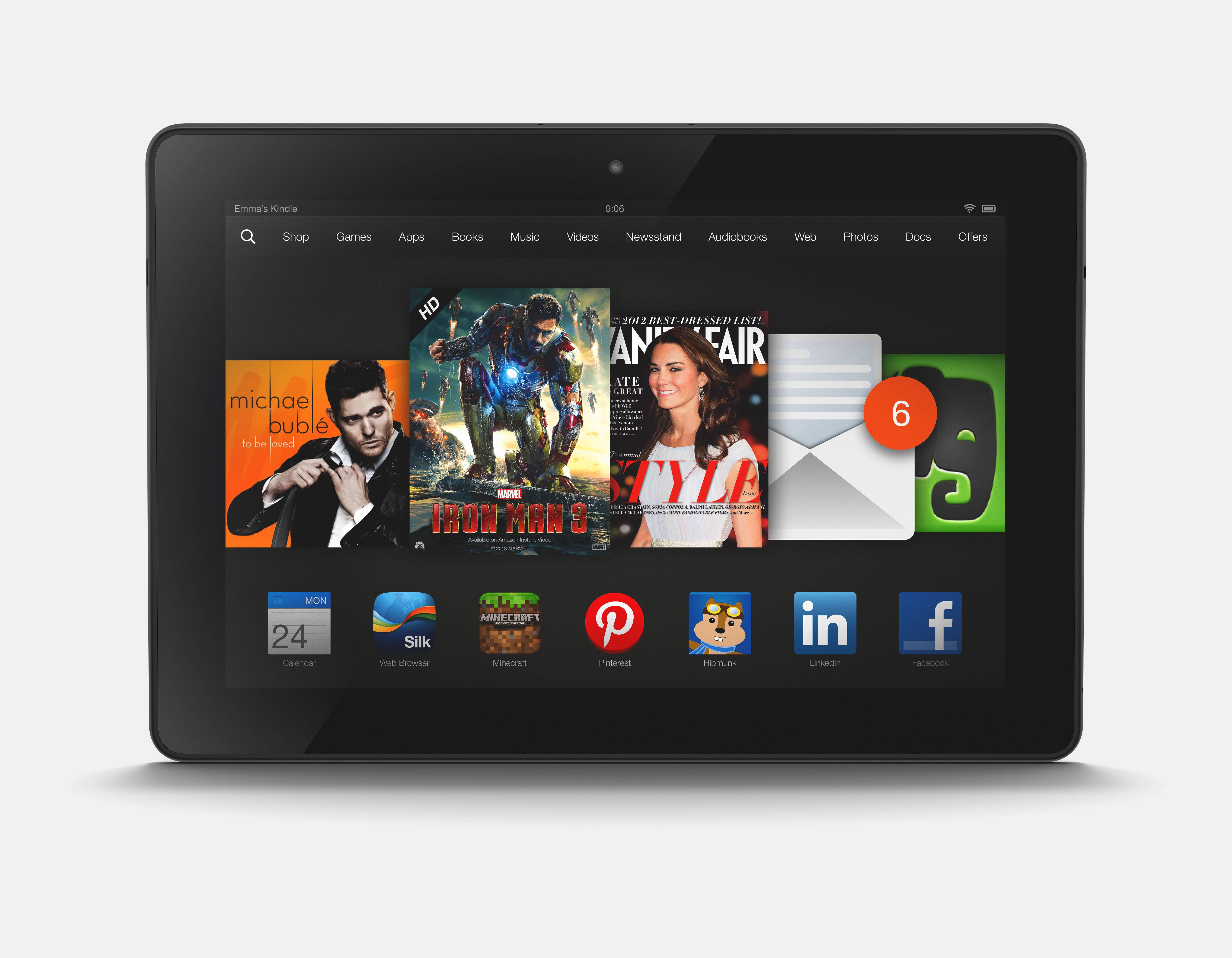 Amazon Kindle Fire HDX 7 and 8.9 official Snapdragon 800, starting at