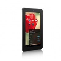 ONE TOUCH TAB 7_black_front angled left portrait