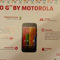 Moto G leak