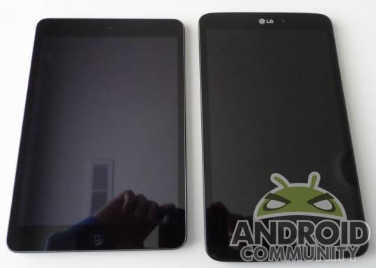 LG G Pad iPad mini Retina