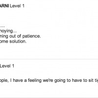 Google product forum message