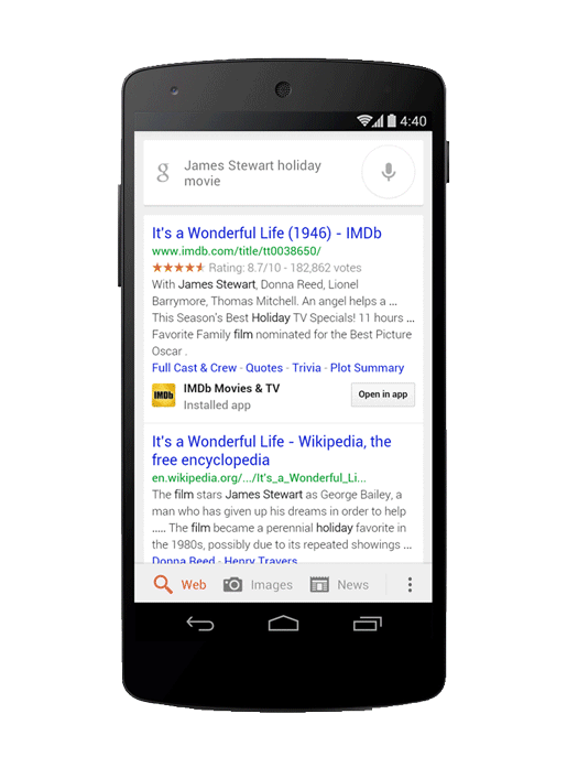 Google Search On Android Now Shows Results From Installed Apps Too Android Community