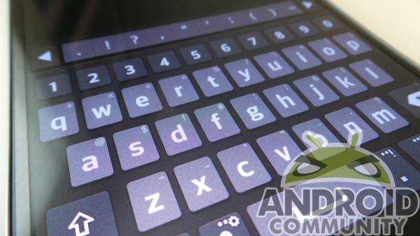 LG G Flex Keyboard